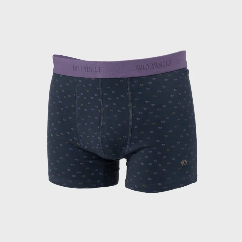 Boxer en coton bio - Billy purple sold by Billybelt