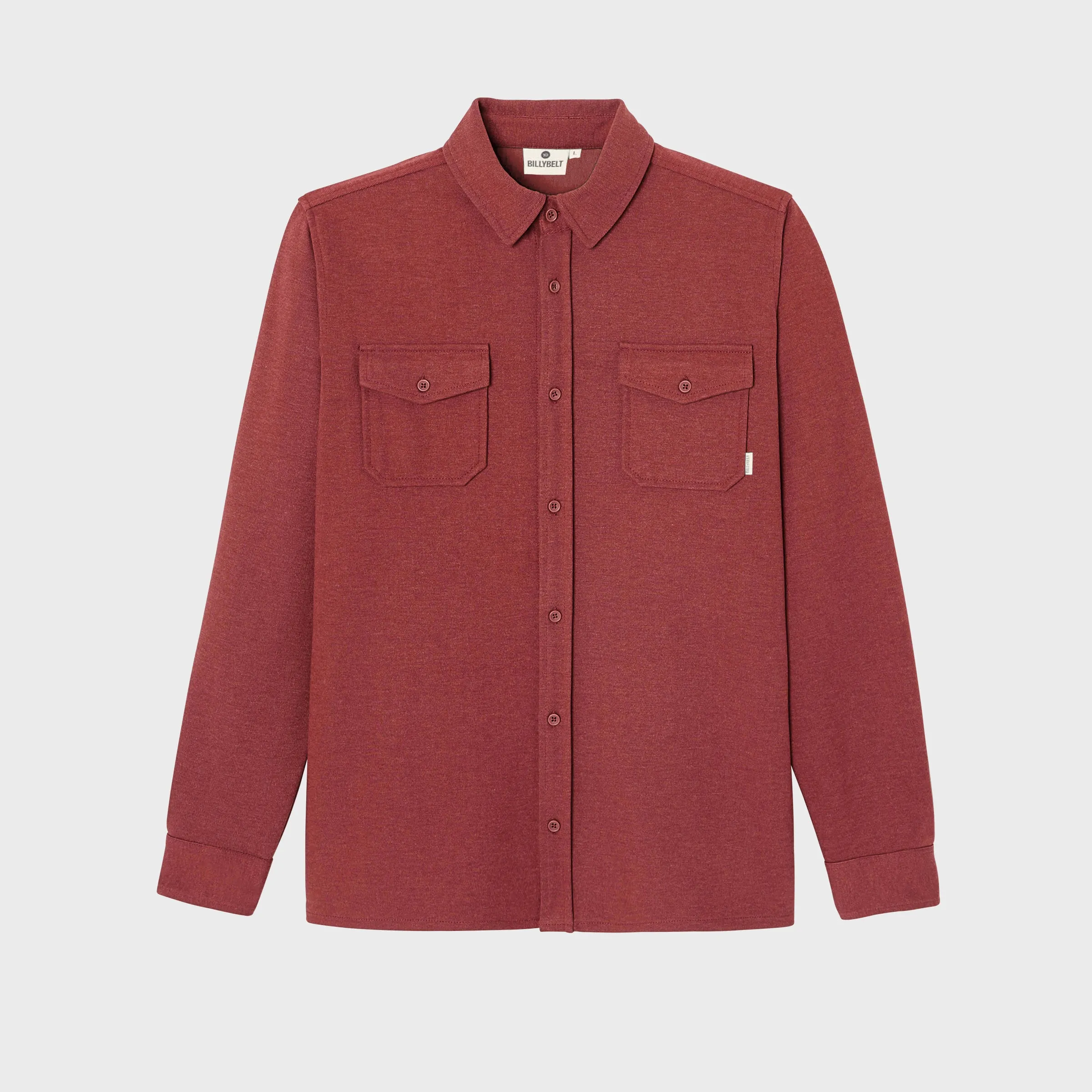 Surchemise en maille infroissable - Bordeaux sold by Billybelt