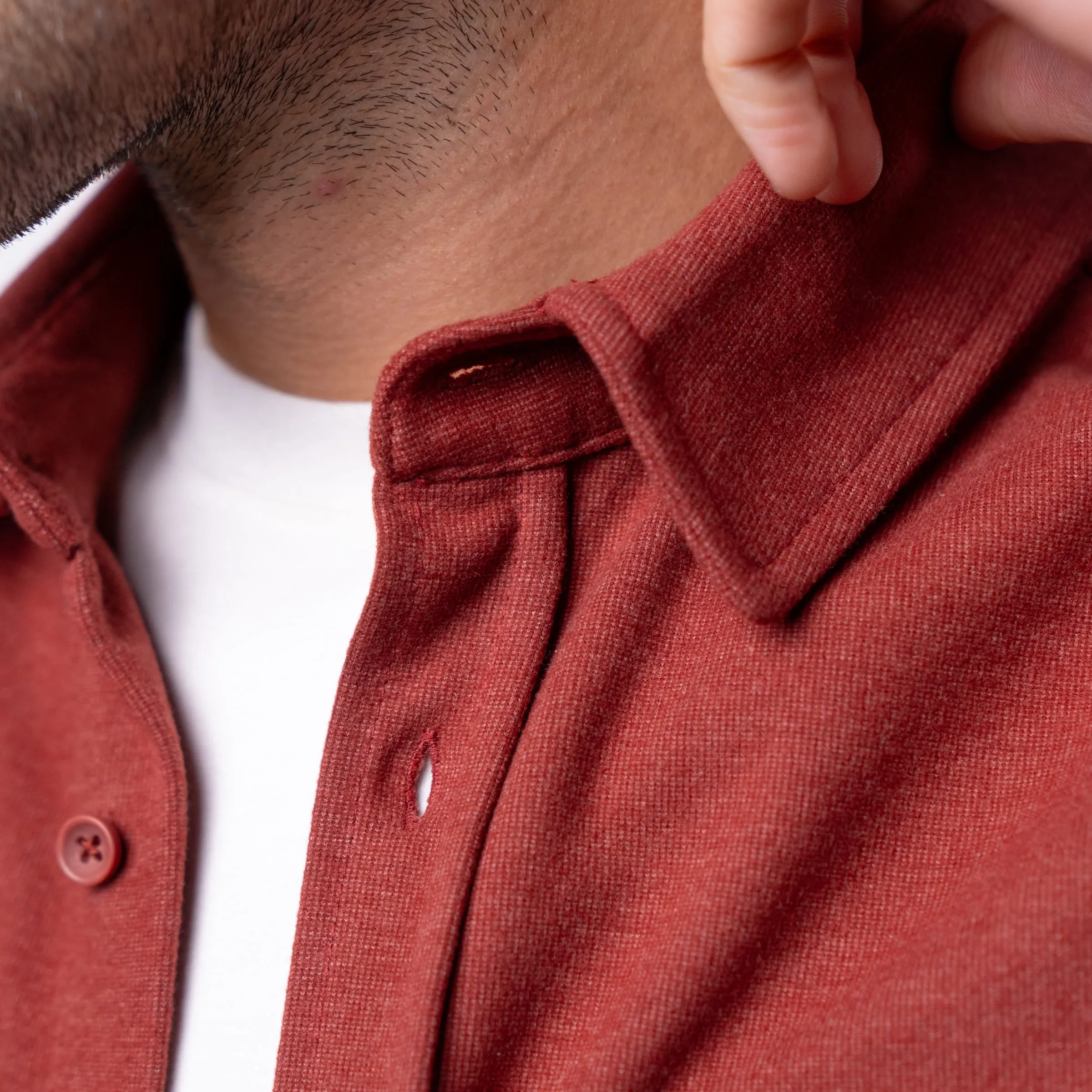 Surchemise en maille infroissable - Bordeaux sold by Billybelt product image thumbnail 5