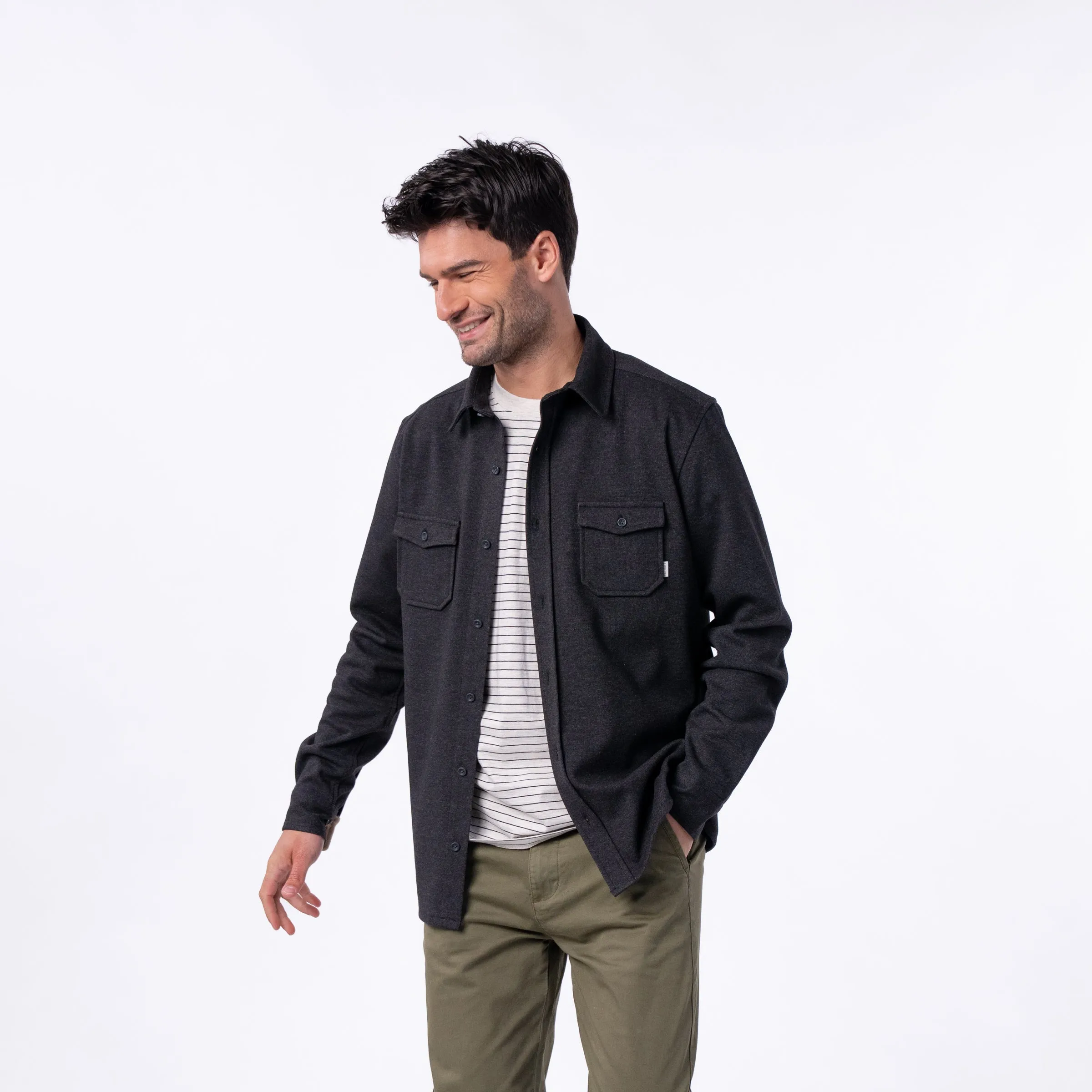 Surchemise en maille infroissable - Noir sold by Billybelt product image thumbnail 2