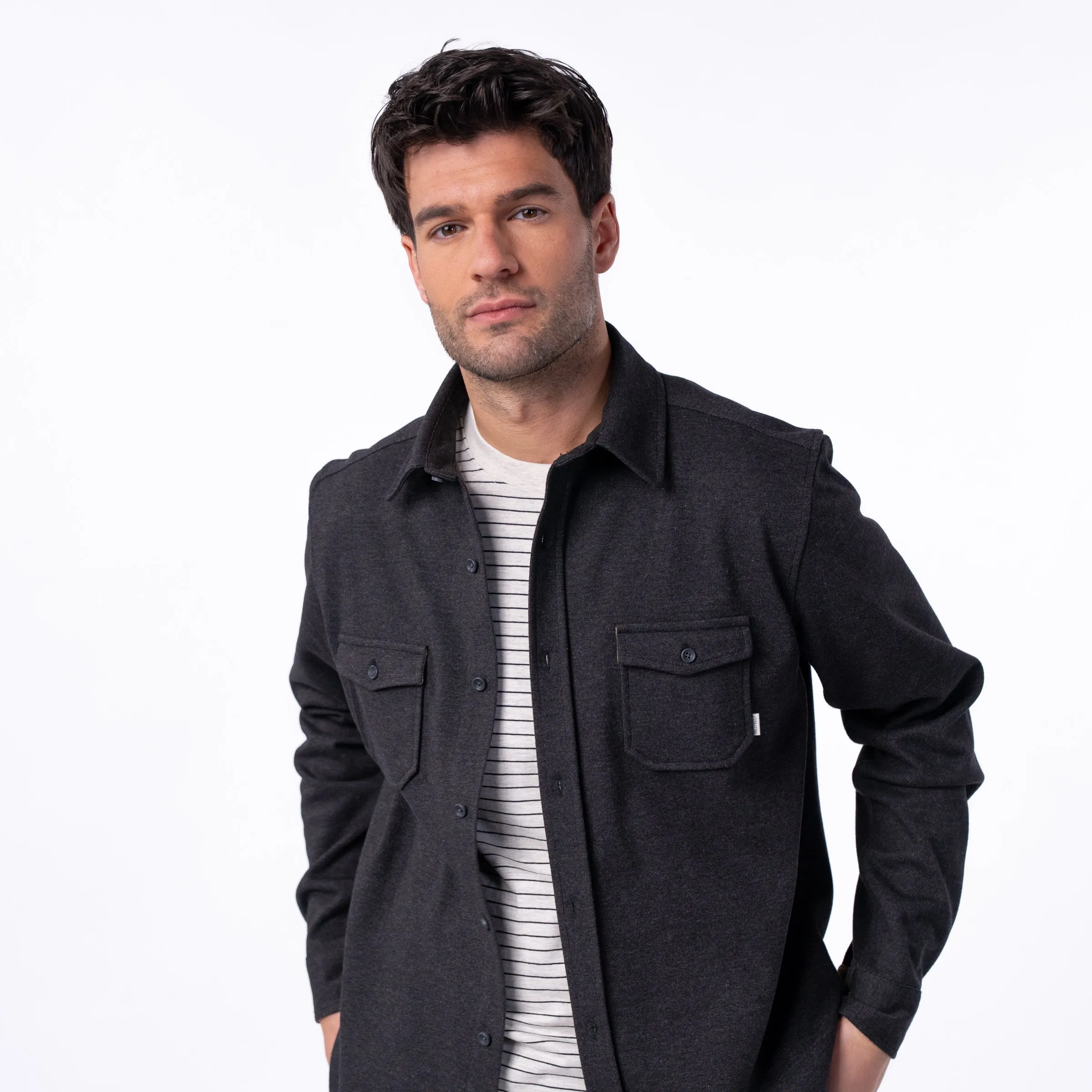 Surchemise en maille infroissable - Noir sold by Billybelt product image thumbnail 4