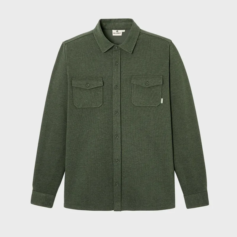 Surchemise en maille infroissable - Kaki sold by Billybelt