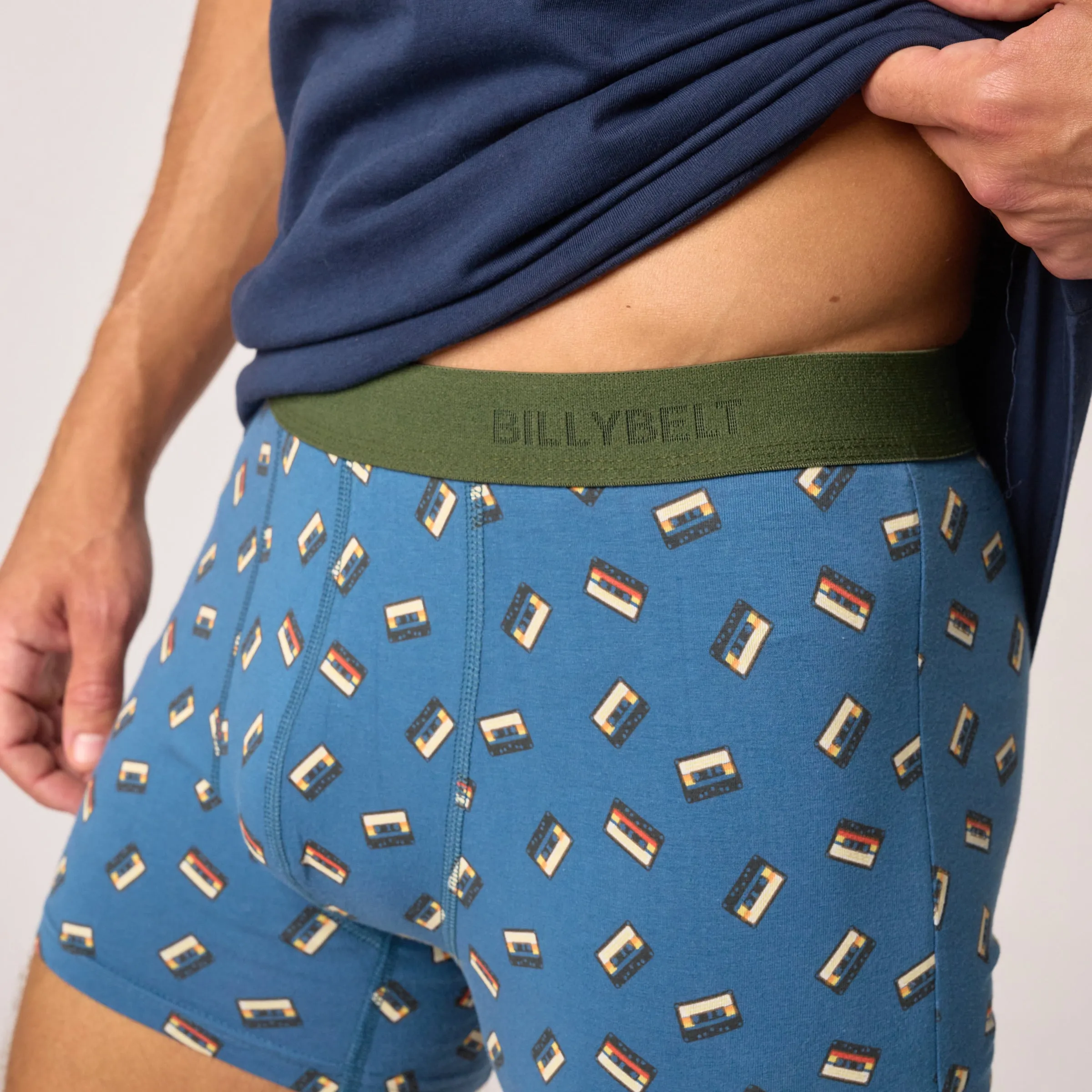 Boxer en coton bio - Cassette sold by Billybelt