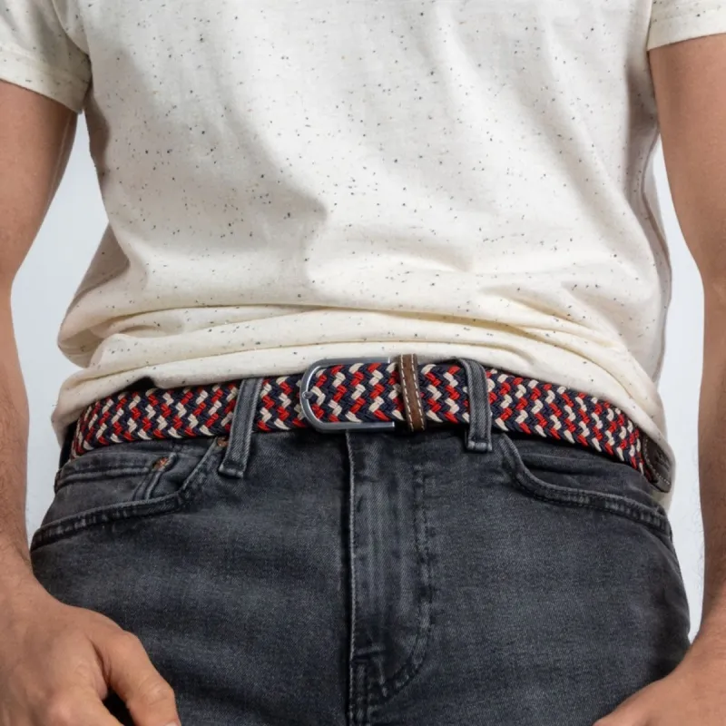 Ceinture tressée élastique Amsterdam sold by Billybelt