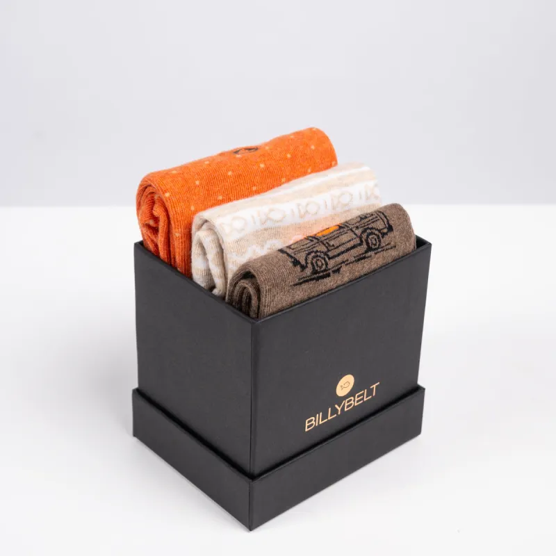 Coffret 3 chaussettes fantaisie - 2 sold by Billybelt