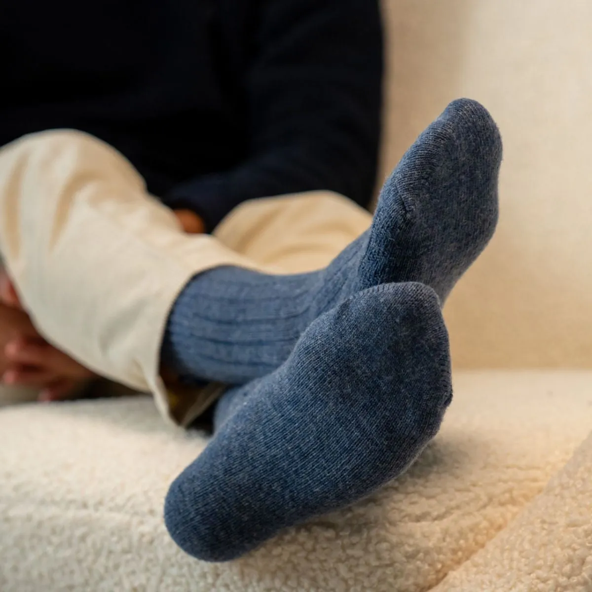 Chaussettes en laine Bleu jean sold by Billybelt product image thumbnail 4