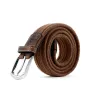 Ceinture tressée élastique Camel sold by Billybelt
