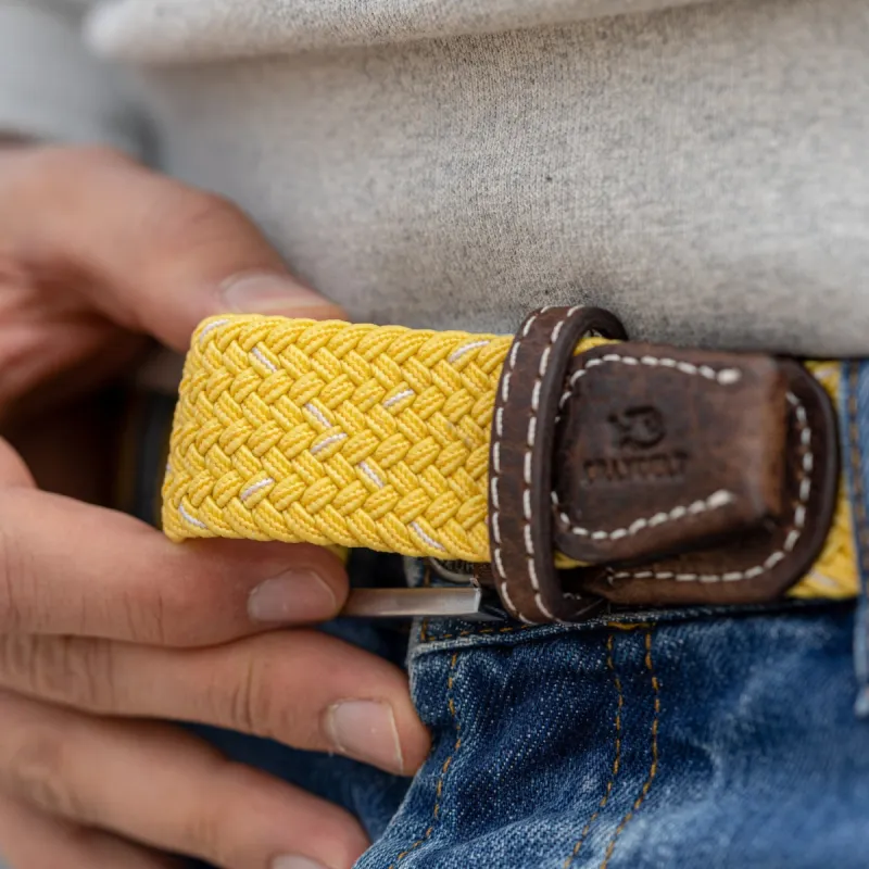 Ceinture tressée élastique Pokhara sold by Billybelt