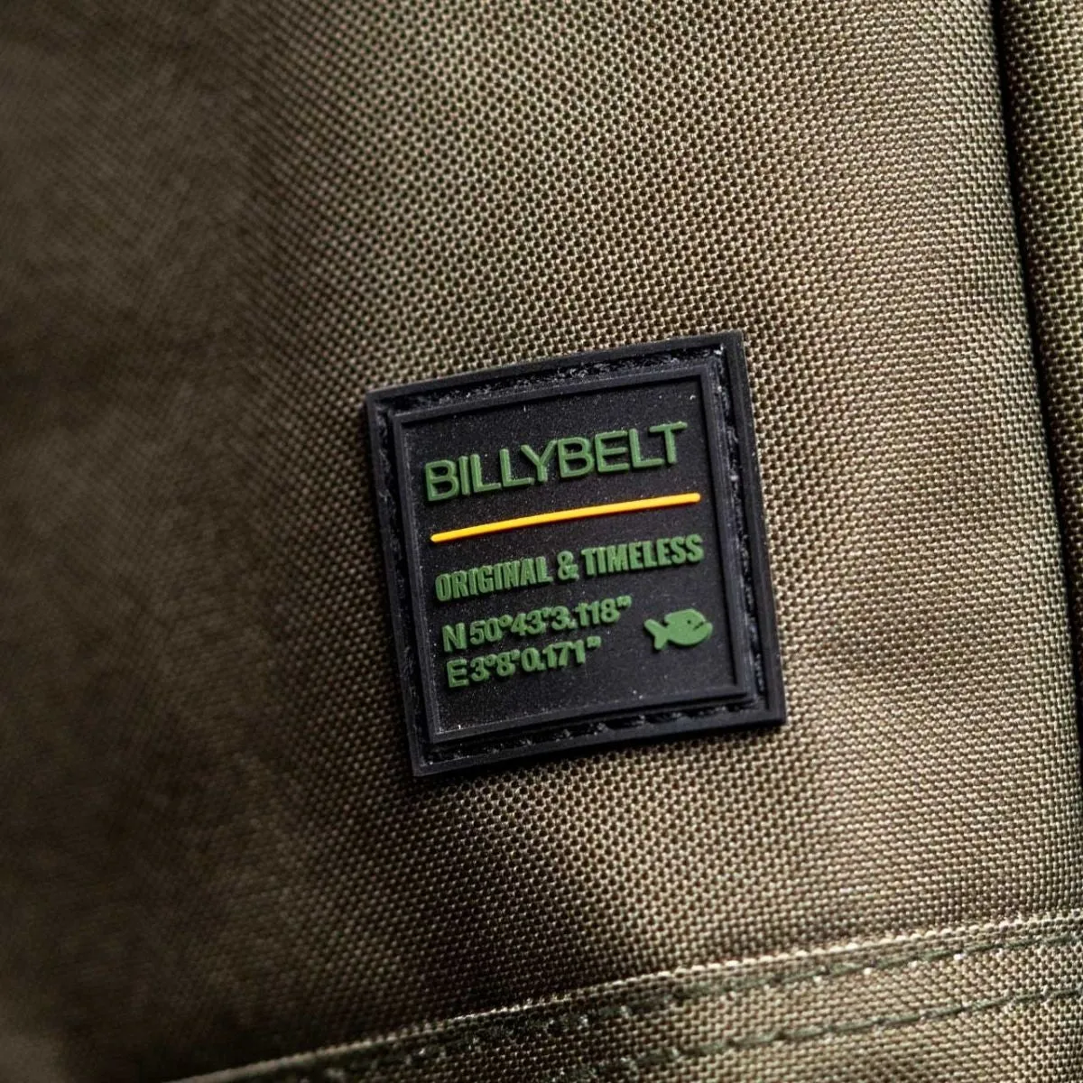 Sac à dos 100% polyester recyclé Roll-top - Kaki sold by Billybelt product image thumbnail 5