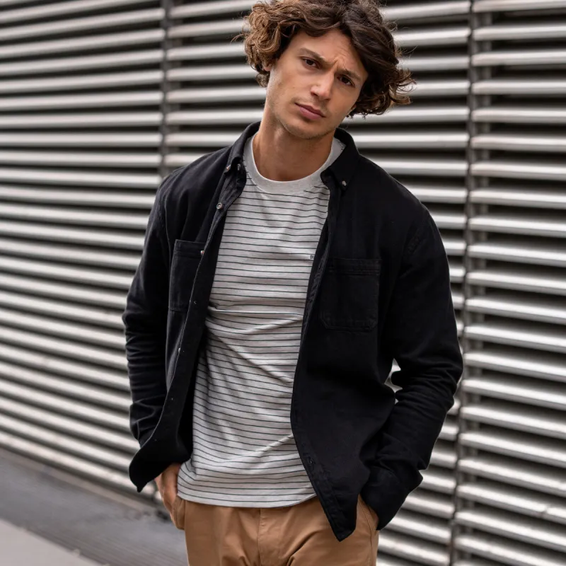 Chemise en denim Noir sold by Billybelt