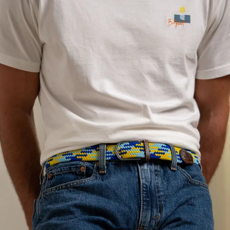 Ceinture tressée élastique Pornichet sold by Billybelt