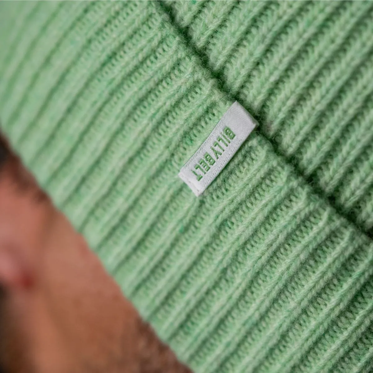 Bonnet en laine d'agneau Vert clair sold by Billybelt product image thumbnail 4