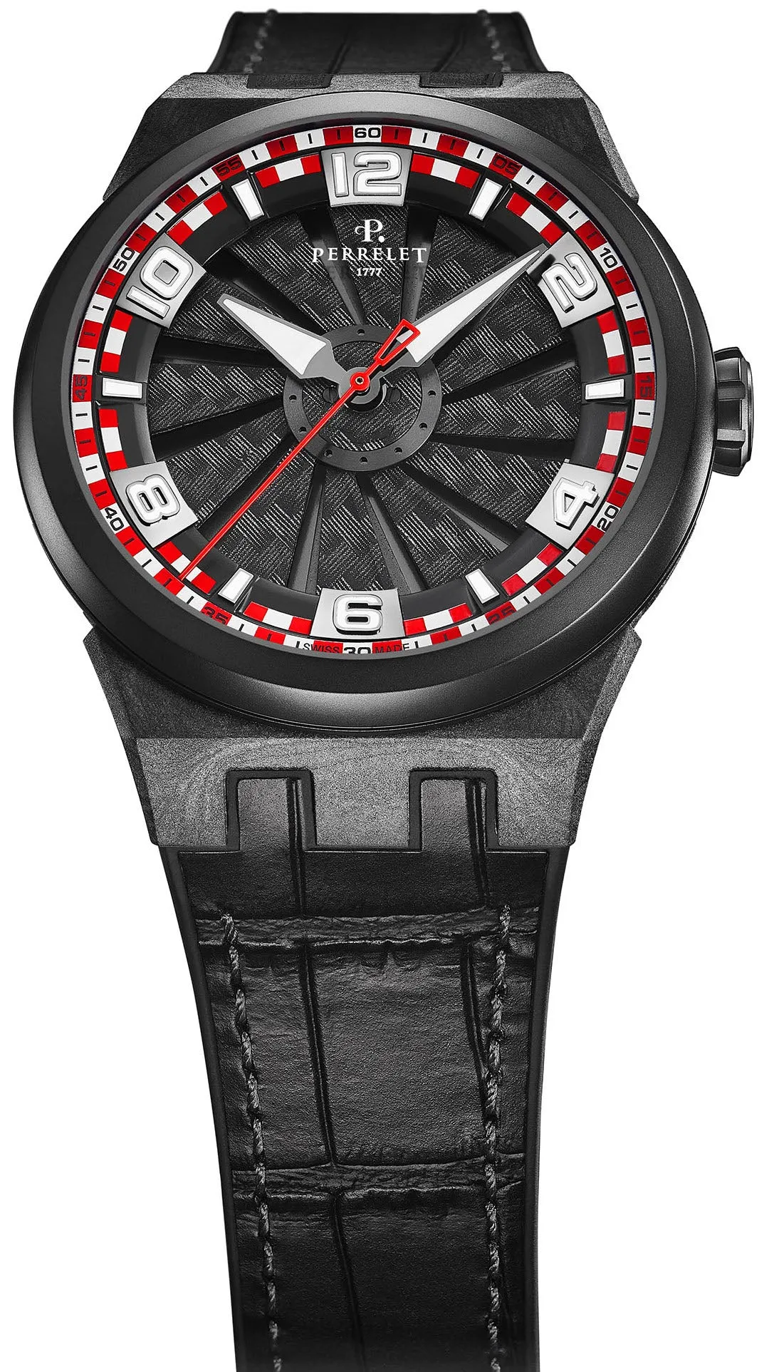 Perrelet Turbine Racing Carbon Watch sold by Jura Watches product image thumbnail 4