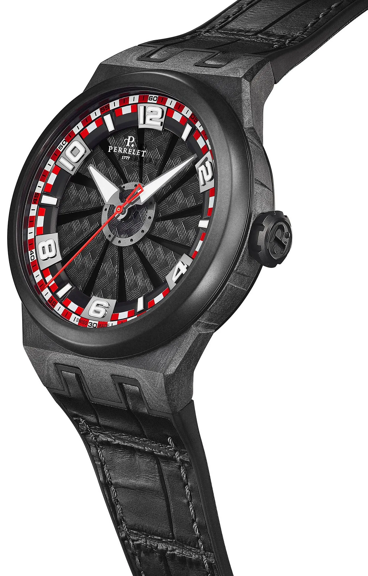 Perrelet Turbine Racing Carbon Watch sold by Jura Watches product image thumbnail 3