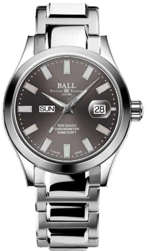 Ball Watch Company Engineer III Marvelight Chronometer Day Date Watch sold by Jura Watches