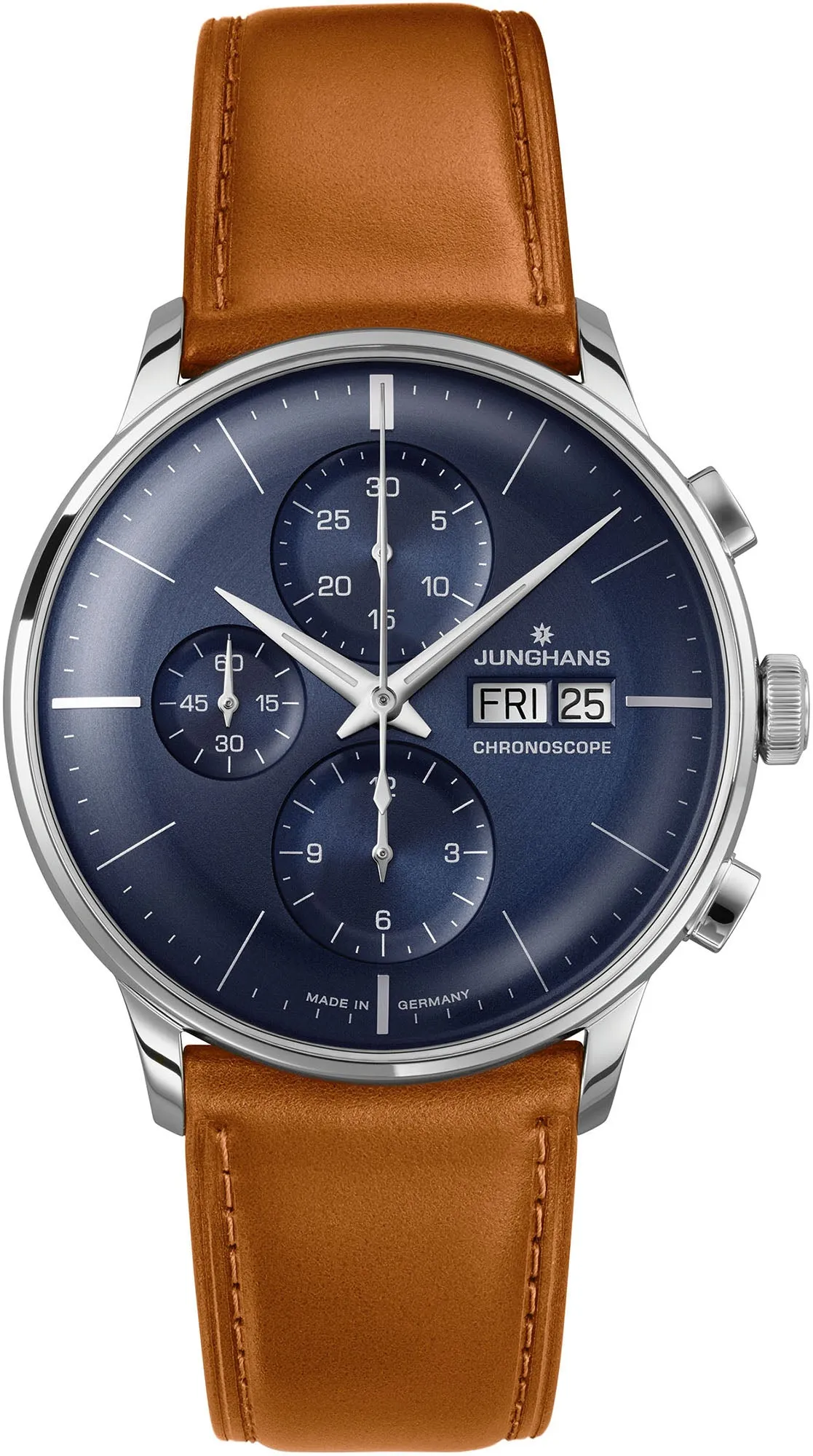 Junghans Watch Meister Chronoscope sold by Jura Watches