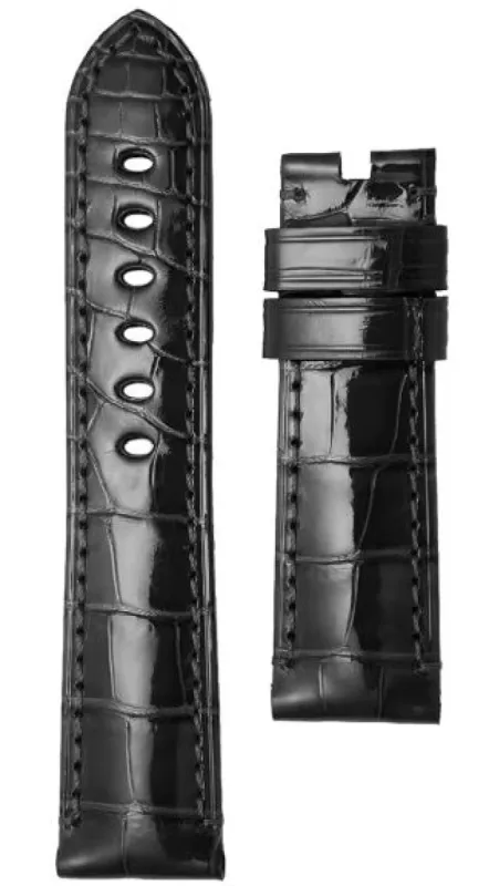 Panerai Strap Aligator Black 24/22mm sold by Jura Watches