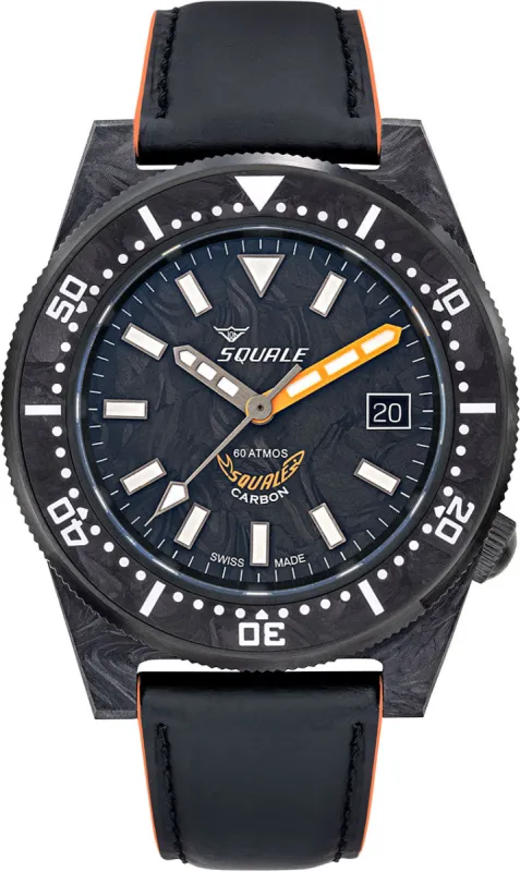 Squale T183 Forged Carbon Watch sold by Jura Watches