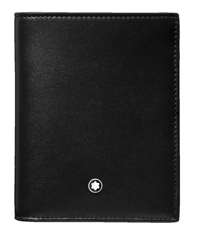 Montblanc Wallet Meisterstuck Compact 6cc Black sold by Jura Watches