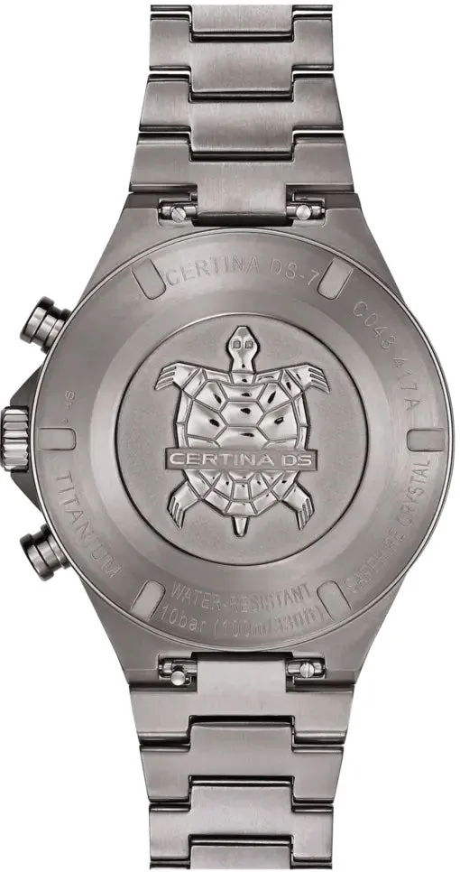 Certina DS-7 Chronograph Titanium Watch sold by Jura Watches product image thumbnail 3