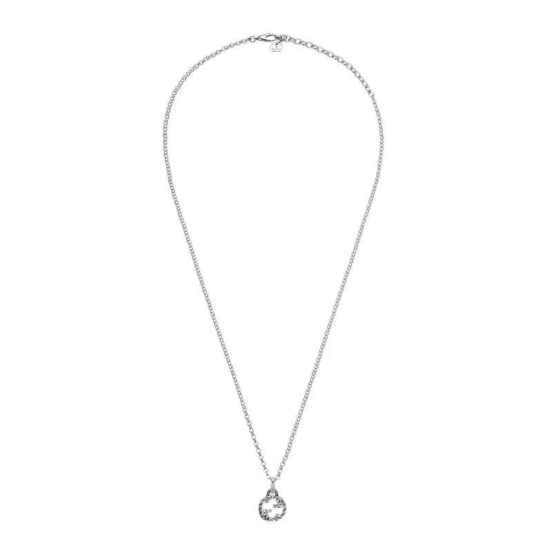 Gucci Interlocking Aged Sterling Silver Pendant sold by Jura Watches product image thumbnail 2