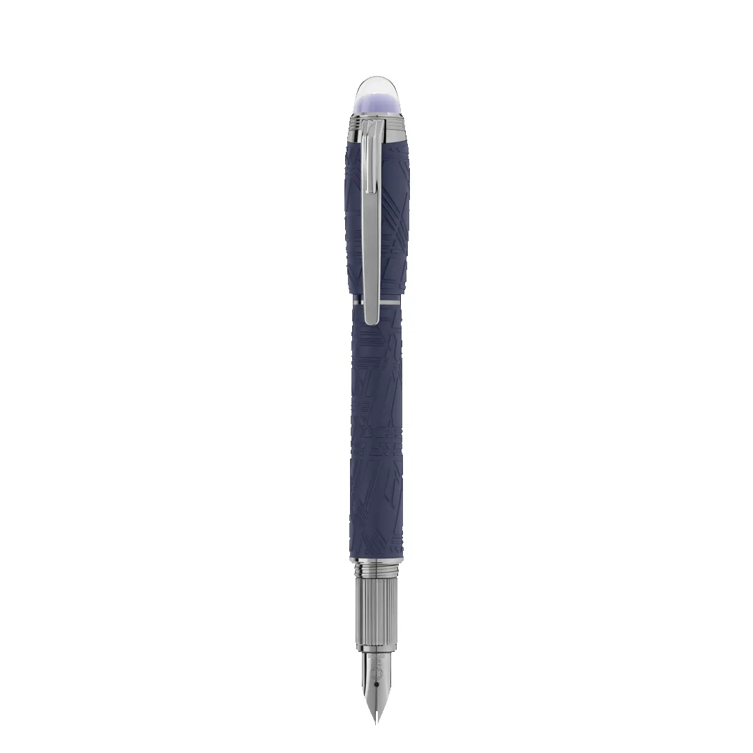 Montblanc Starwalker SpaceBlue Resin Fountain Pen (M) sold by Jura Watches