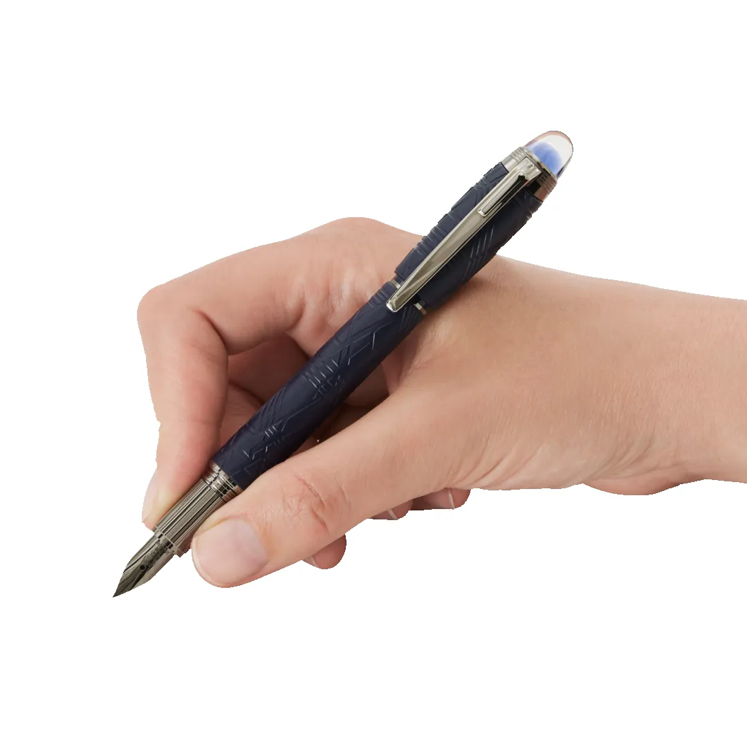 Montblanc Starwalker SpaceBlue Resin Fountain Pen (M) sold by Jura Watches product image thumbnail 4
