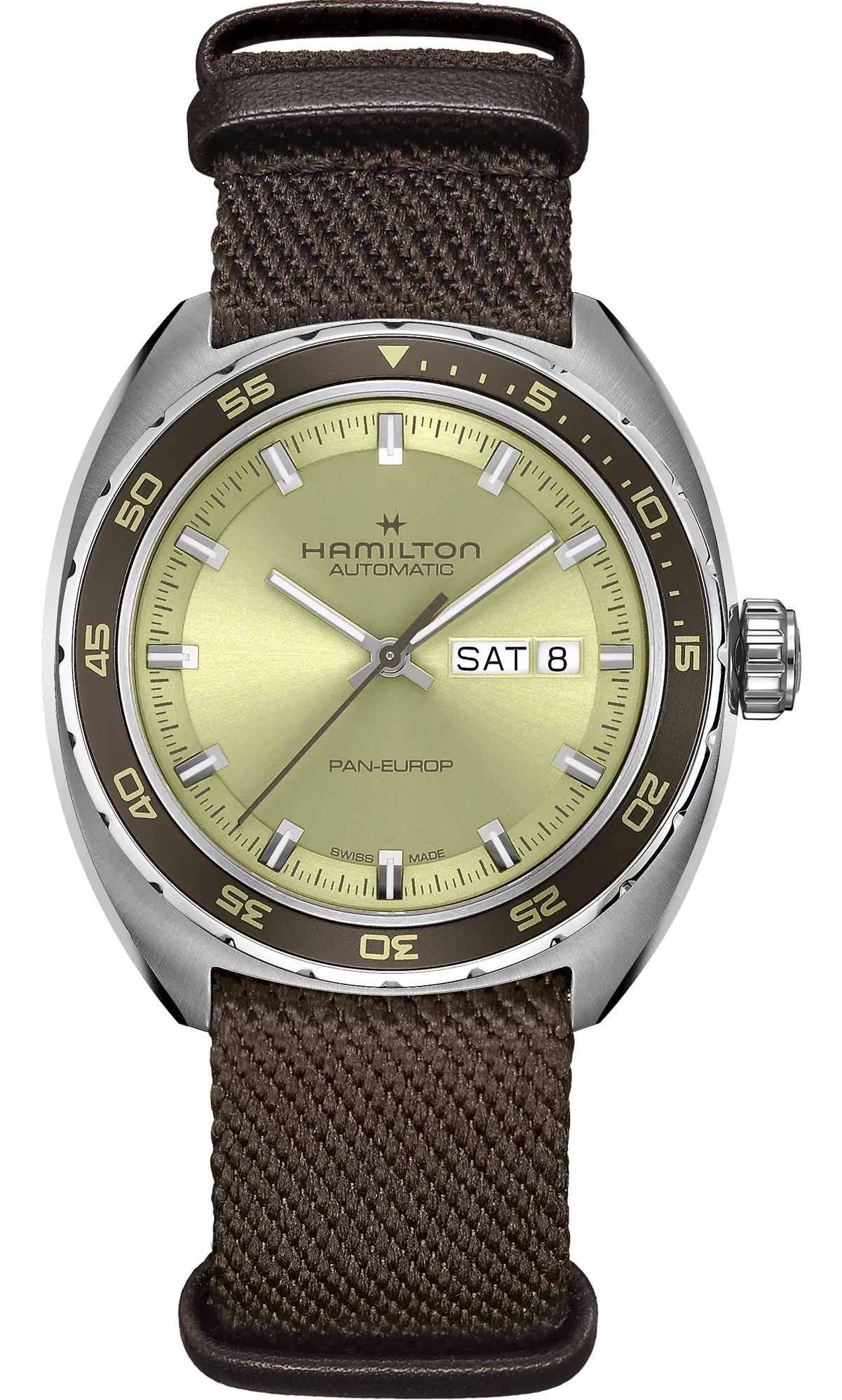 Hamilton American Classic Pan Europ Day Date Auto Watch sold by Jura Watches product image thumbnail 2