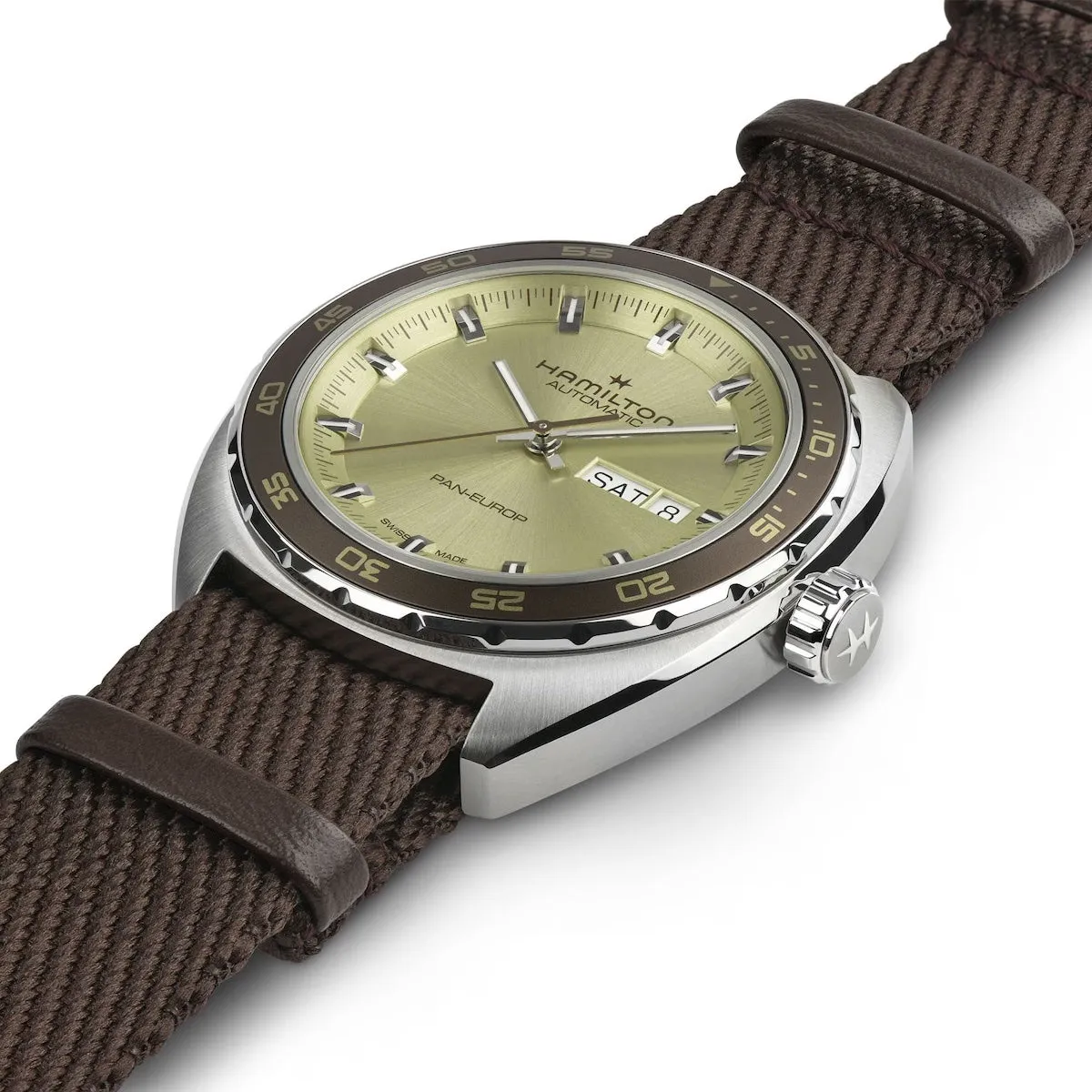 Hamilton American Classic Pan Europ Day Date Auto Watch sold by Jura Watches product image thumbnail 4