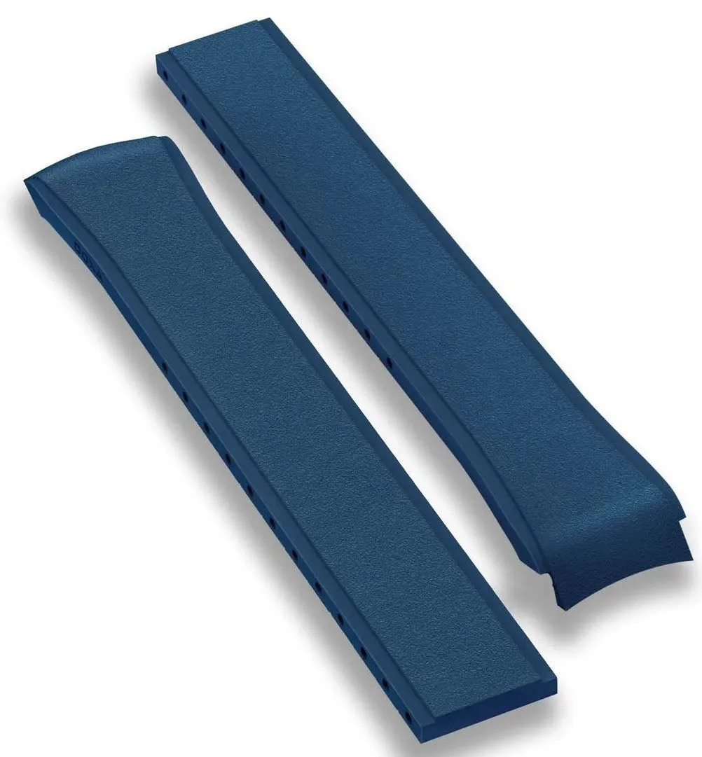 Doxa Strap SUB 300T Rubber Navy Blue sold by Jura Watches