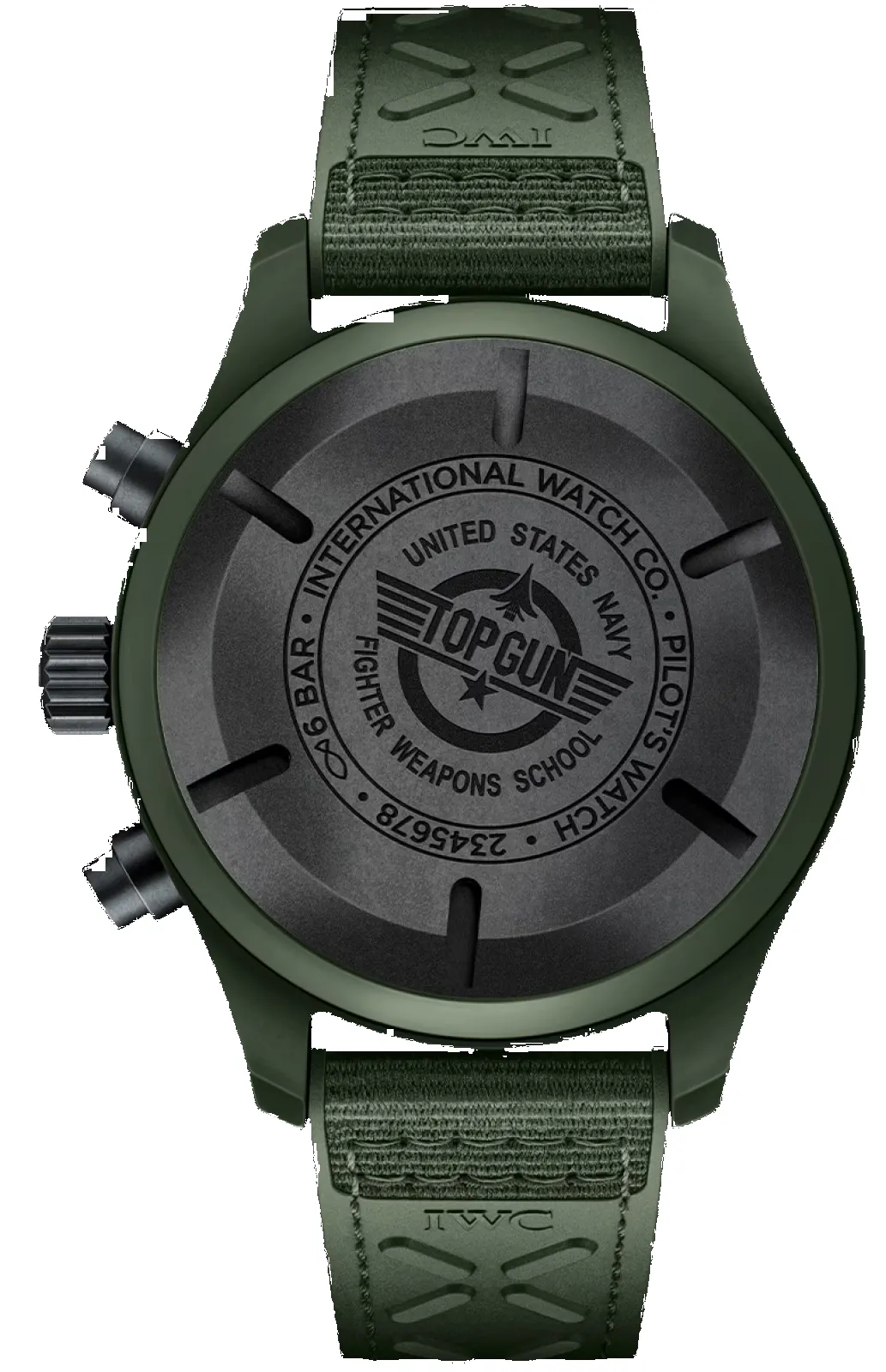IWC Pilots Chronograph Top Gun Edition Woodland Watch sold by Jura Watches product image thumbnail 2