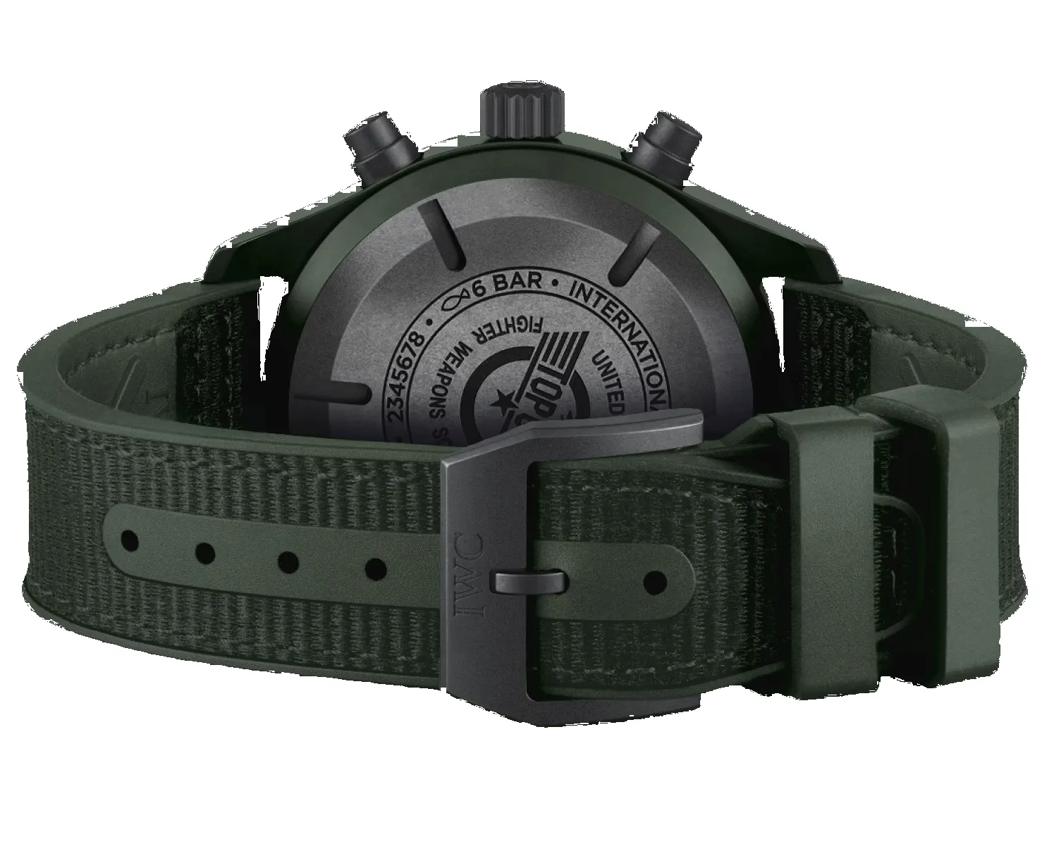 IWC Pilots Chronograph Top Gun Edition Woodland Watch sold by Jura Watches product image thumbnail 5