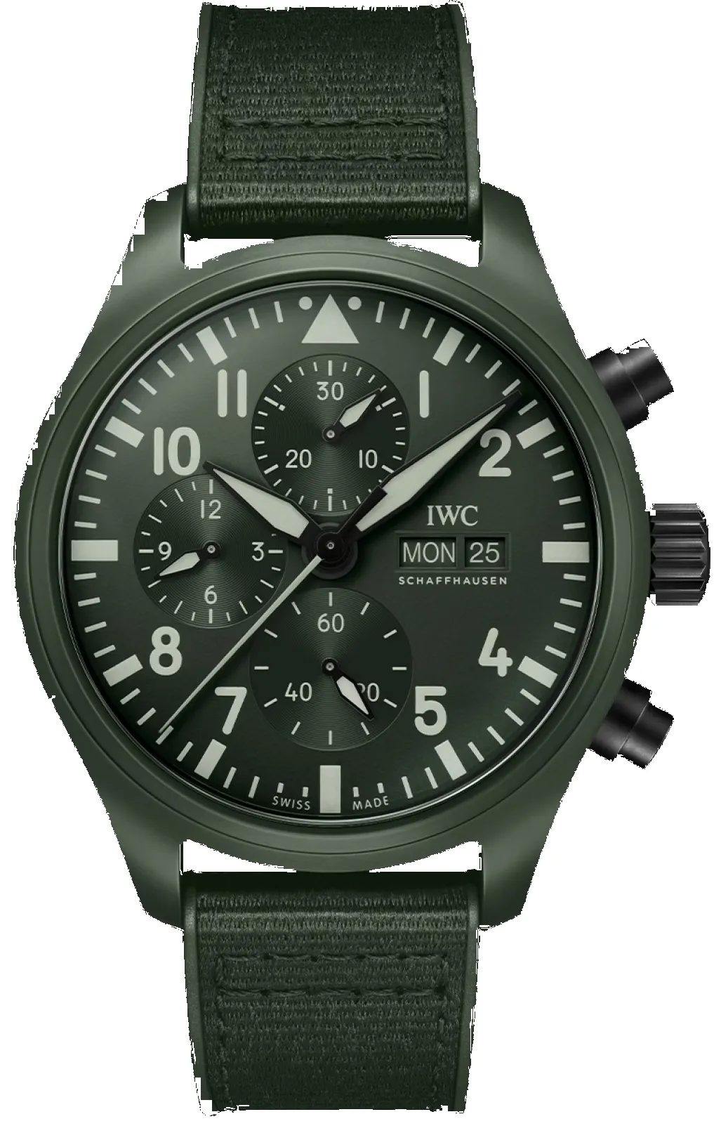 IWC Pilots Chronograph Top Gun Edition Woodland Watch sold by Jura Watches