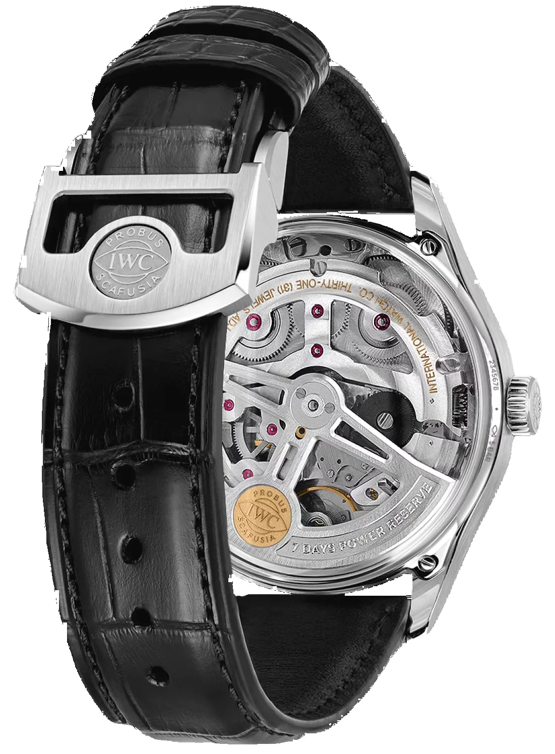 IWC Portugieser Automatic 42 Silver Moon Watch sold by Jura Watches product image thumbnail 3