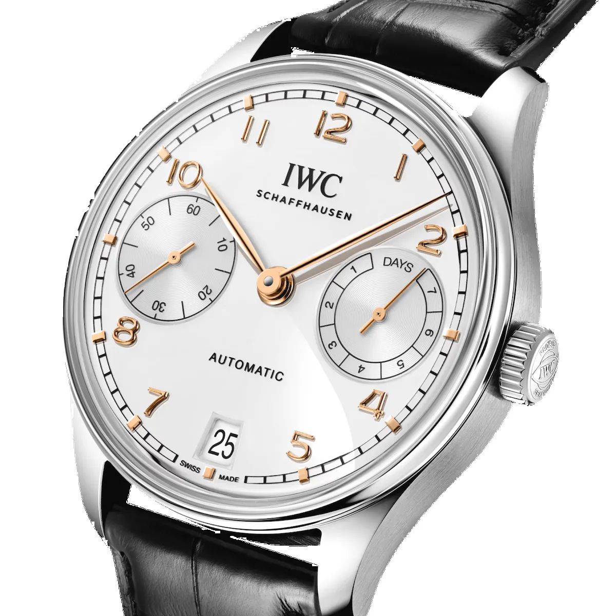 IWC Portugieser Automatic 42 Silver Moon Watch sold by Jura Watches product image thumbnail 5