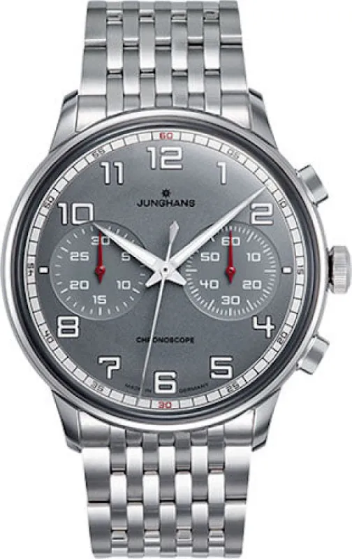 Junghans Watch Meister Driver Chronoscope made by Jura Watches