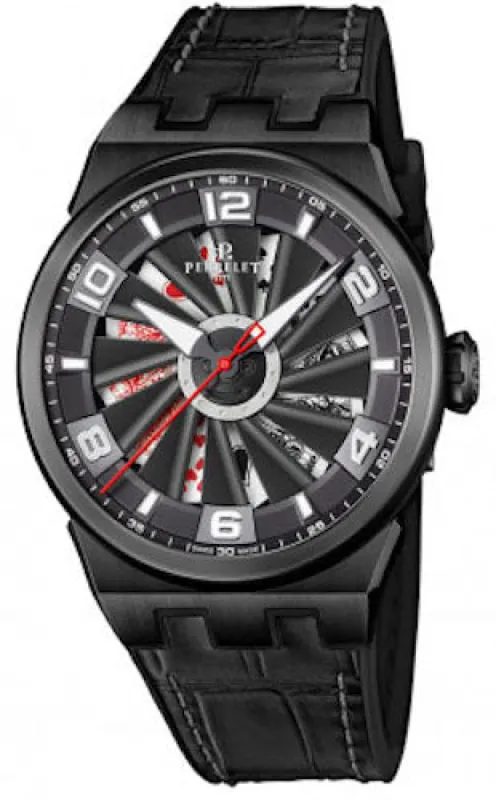 Perrelet Watch Turbine Carbon Poker Limited Edition sold by Jura Watches