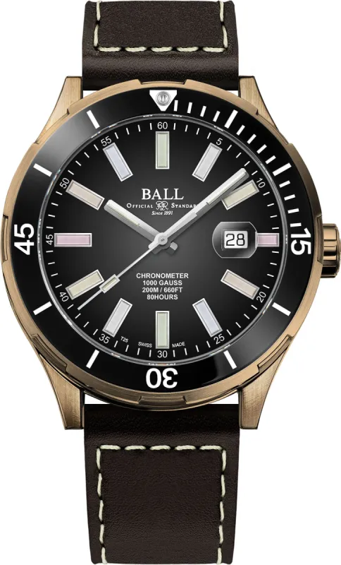 Ball Watch Company Roadmaster M Marvelight Limited Edition Bronze made by Jura Watches