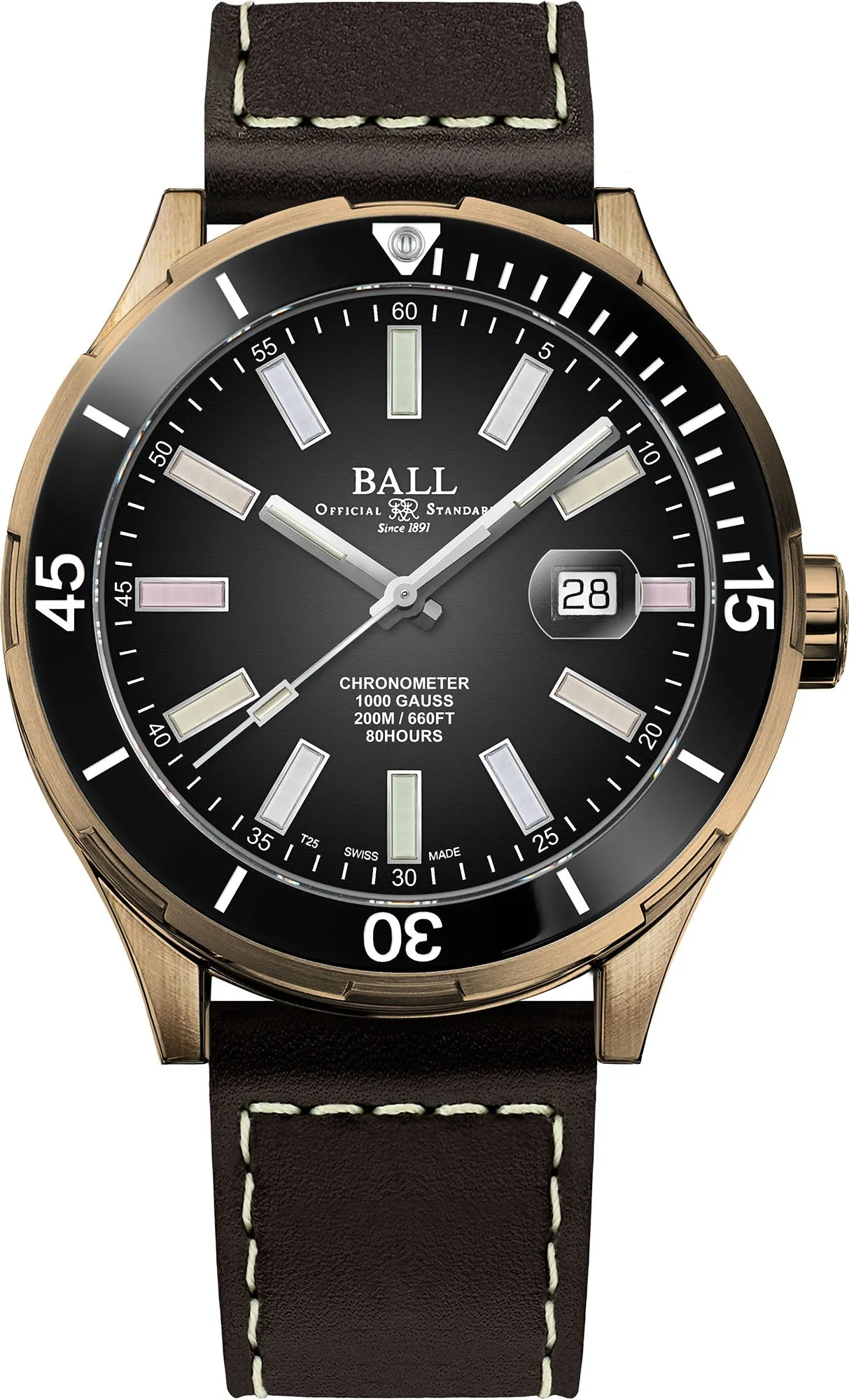 Ball Watch Company Roadmaster M Marvelight Limited Edition Bronze sold by Jura Watches