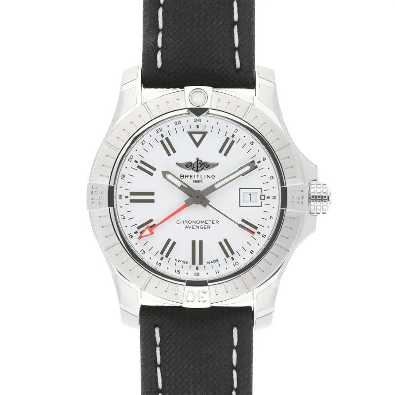 Pre-Owned Breitling Avenger GMT Mens Watch sold by Jura Watches