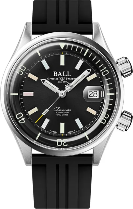 Ball Watch Company Engineer Master II Diver Chronometer Rainbow Watch made by Jura Watches