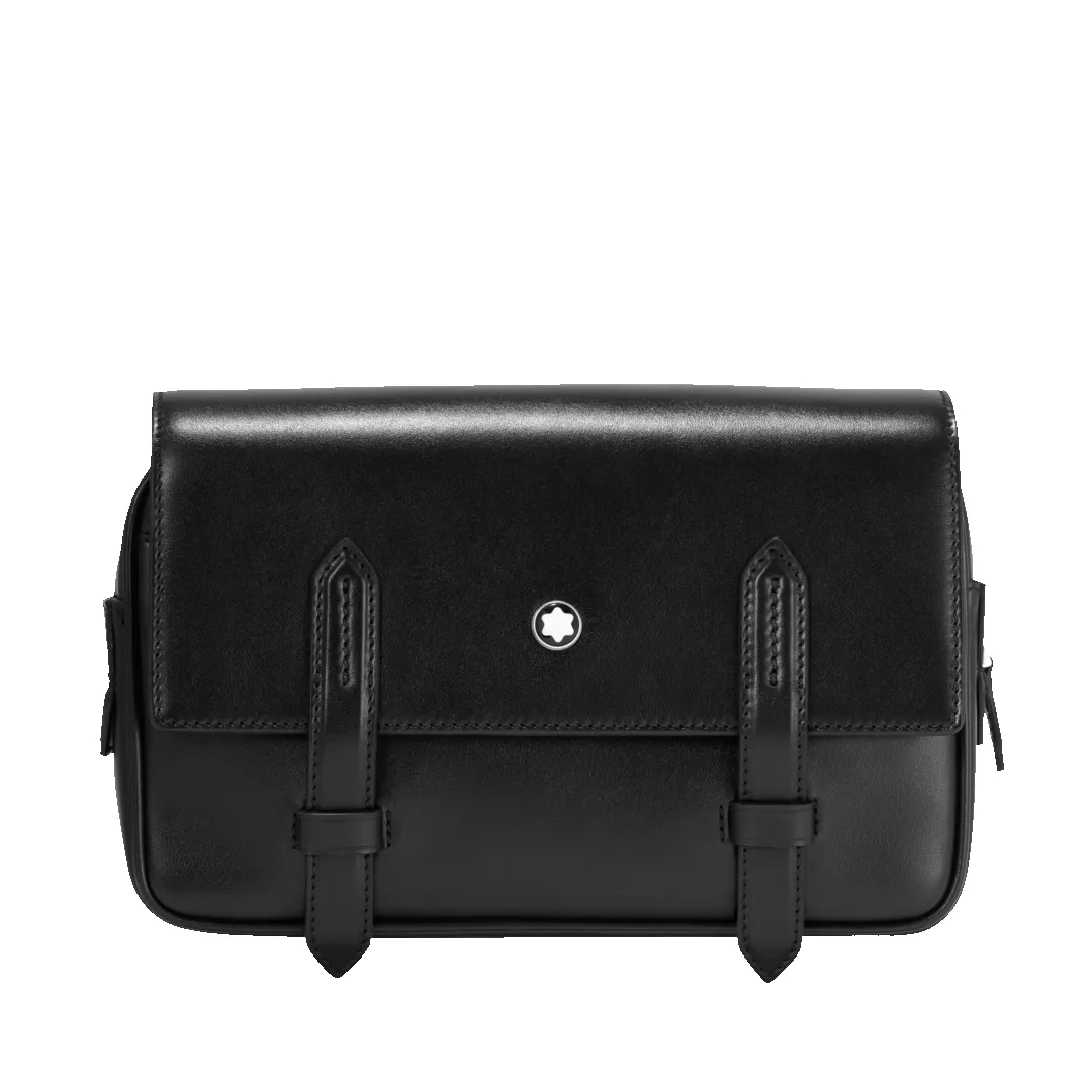 Montblanc Travel Bag Meisterstuck Messenger Black sold by Jura Watches