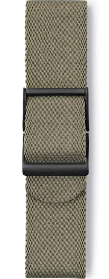 Elliot Brown Strap Webbing 22mm Grey Green sold by Jura Watches