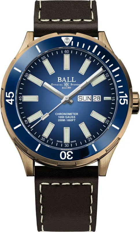 Ball Watch Company Roadmaster Marvelight Bronze Limited Edition made by Jura Watches
