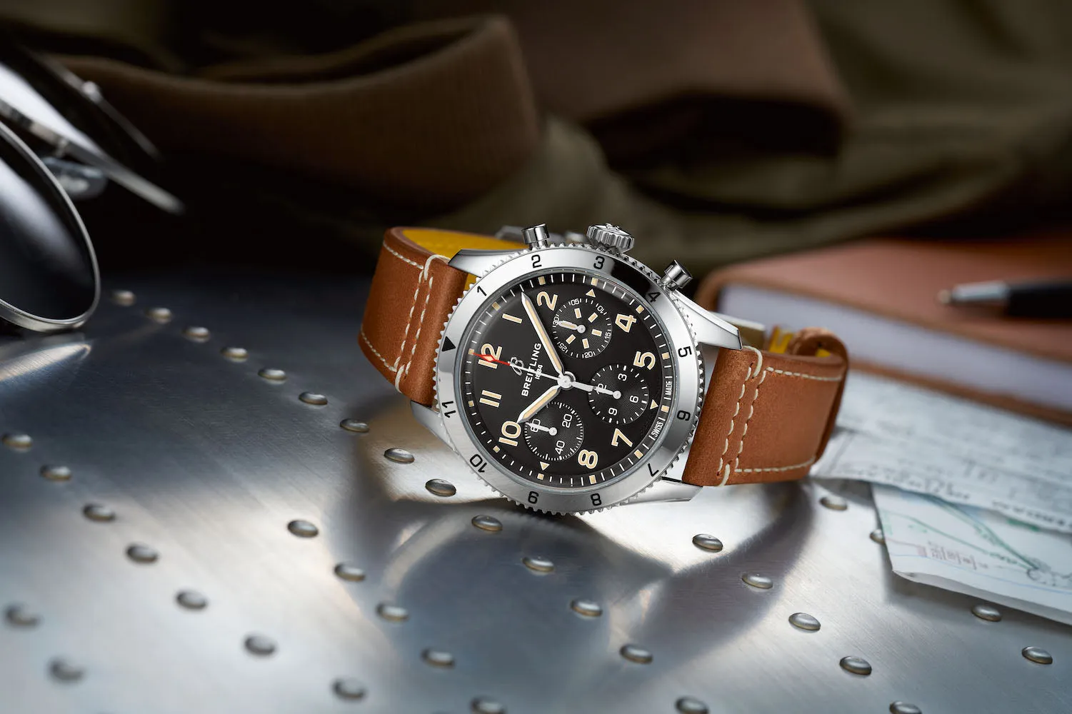 Breitling Classic AVI Chronograph 42 P-51 Mustang Watch sold by Jura Watches product image thumbnail 5