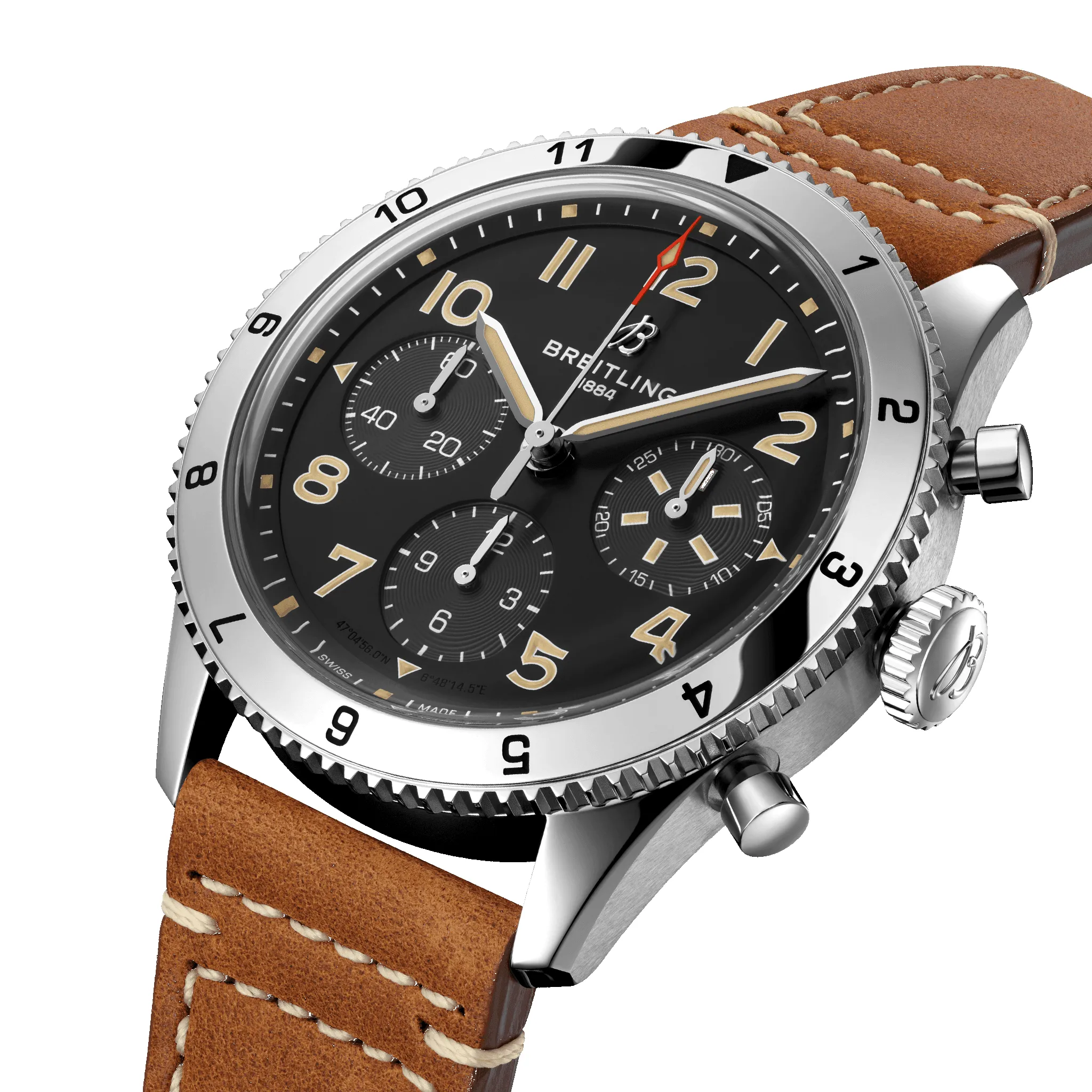 Breitling Classic AVI Chronograph 42 P-51 Mustang Watch sold by Jura Watches product image thumbnail 2