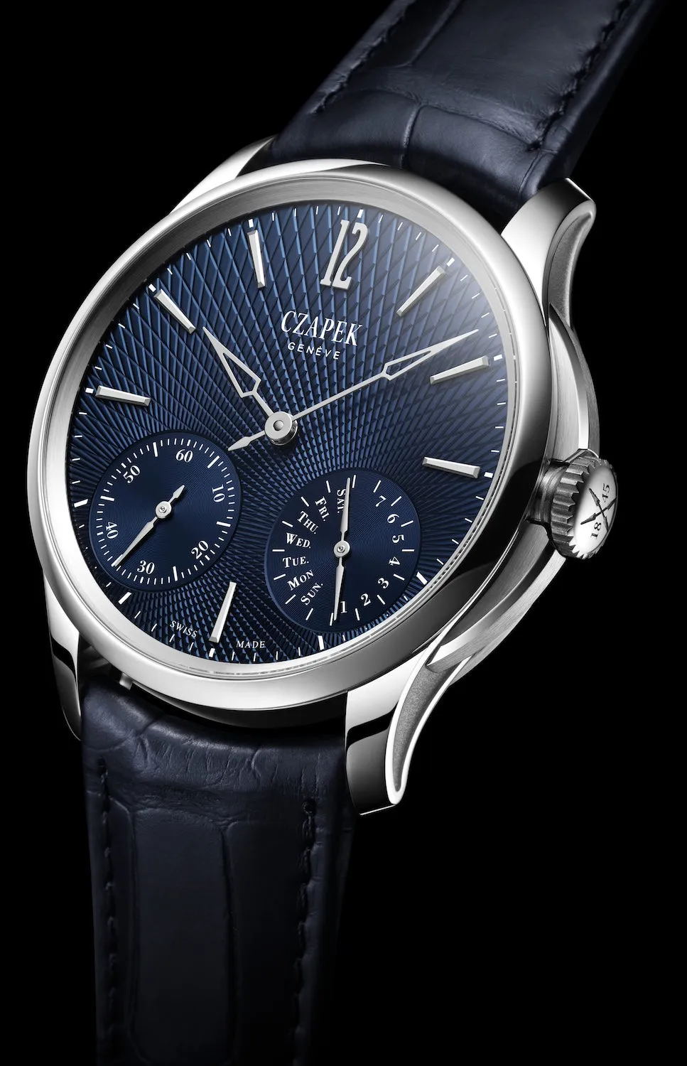 Czapek Quai des Bergues No.17 Double Soleil Deep Blue Watch sold by Jura Watches product image thumbnail 3