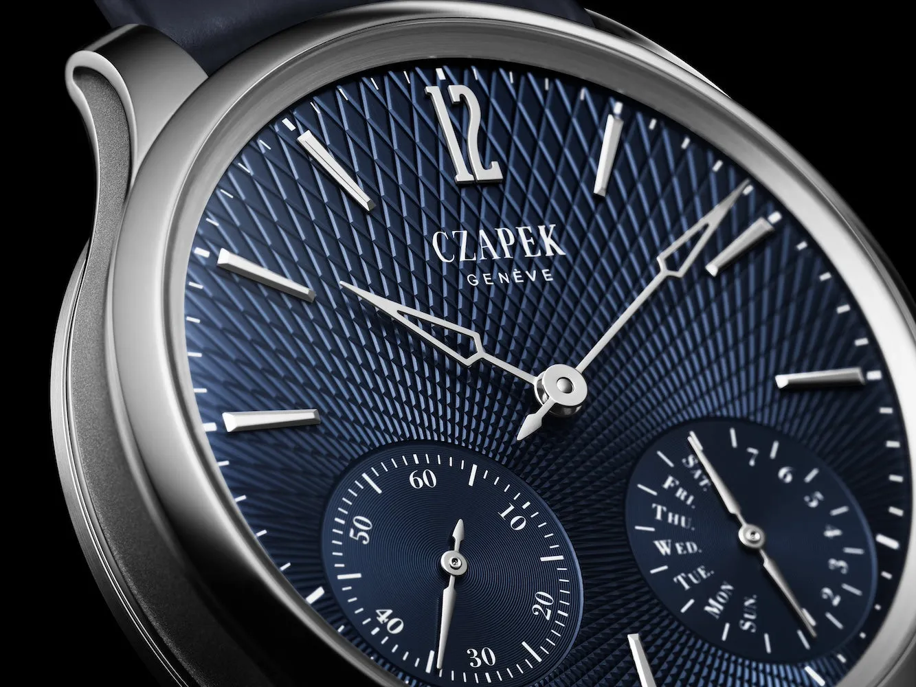 Czapek Quai des Bergues No.17 Double Soleil Deep Blue Watch sold by Jura Watches product image thumbnail 4