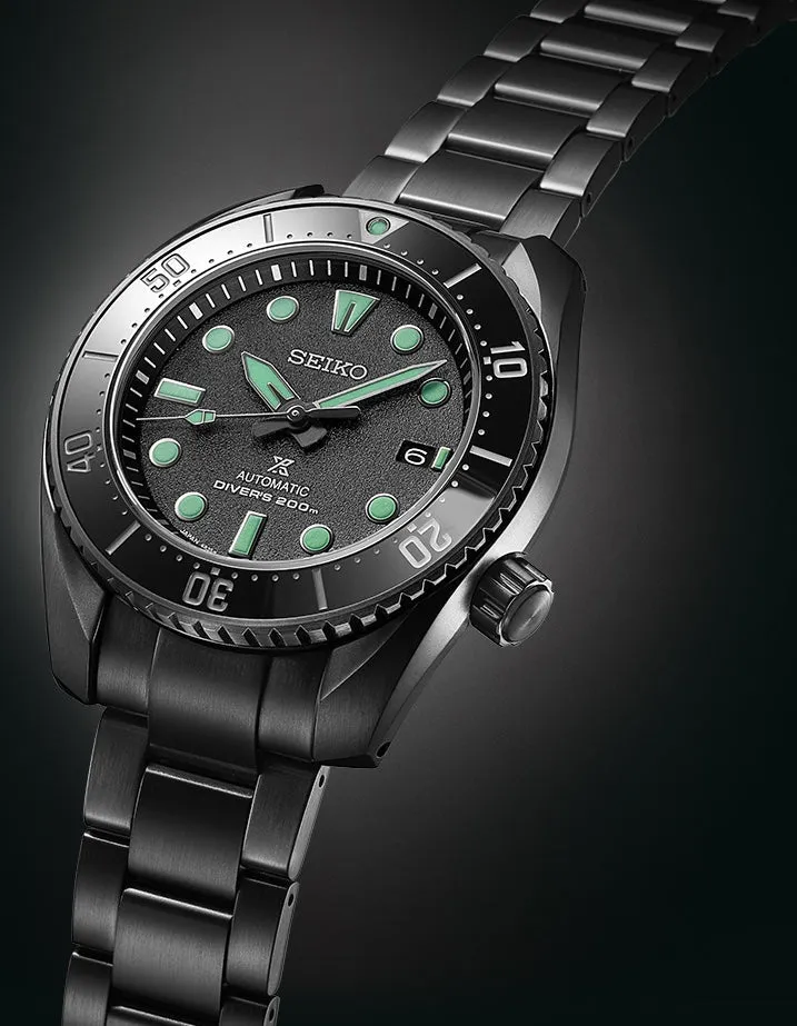 Seiko Prospex Black Series Night Vision Sumo Diver Limited Edition sold by Jura Watches product image thumbnail 5