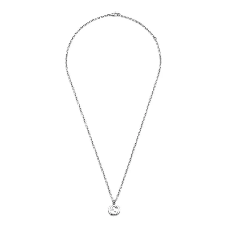 Gucci Interlocking Sterling Silver Necklace sold by Jura Watches